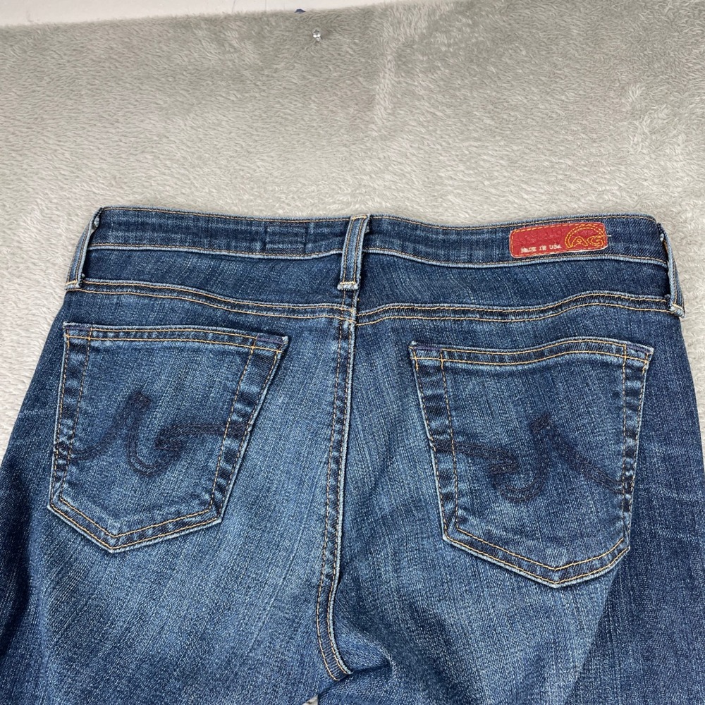 AG Adriano Goldschmied Angelina Jeans Womens 26R Blue Petite Boot Cut Denim - Picture 7 of 13